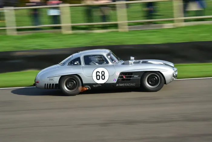 Rights Managed : CM32 0666 Laura Kraihamer, Mercedes-Benz 300 SL, Gullwing Rights Managed : CM32 0666 Laura Kraihamer, Mercedes-Benz 300 SL, Gullwing