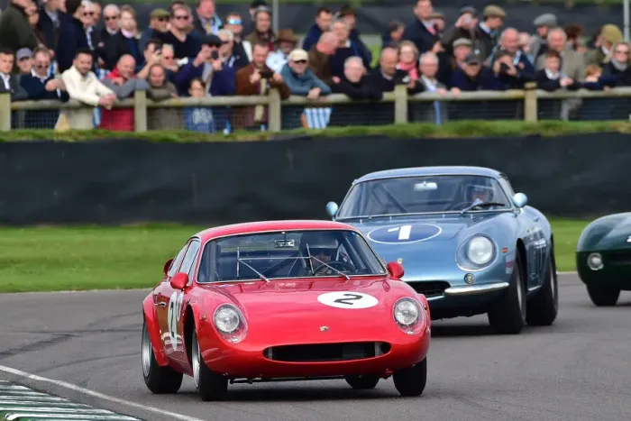 Rights Managed : CM32 1624 Michael Gans, Abarth Simca 2000 Corsa Vincent Gaye, Ferrari 275 GTB-C
