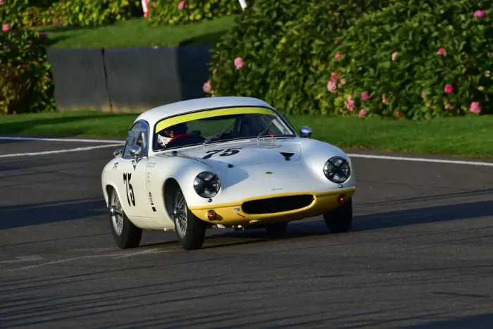 Rights Managed : CM32 1959 Robin Ellis, Lotus Elite Rights Managed : CM32 1959 Robin Ellis, Lotus Elite