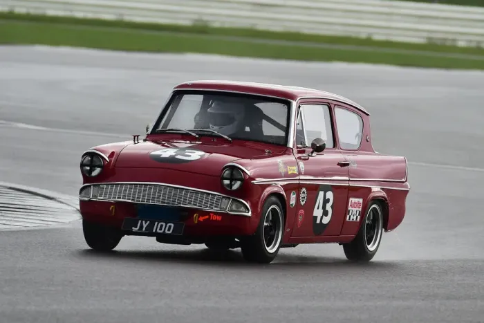 Framed Print : CM32 2497 Eric Walker, Ford Anglia Framed Print : CM32 2497 Eric Walker, Ford Anglia