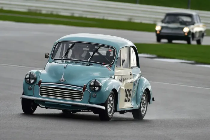 Framed Print : CM32 2523 Chris Rea, Morris Minor Police Framed Print : CM32 2523 Chris Rea, Morris Minor Police