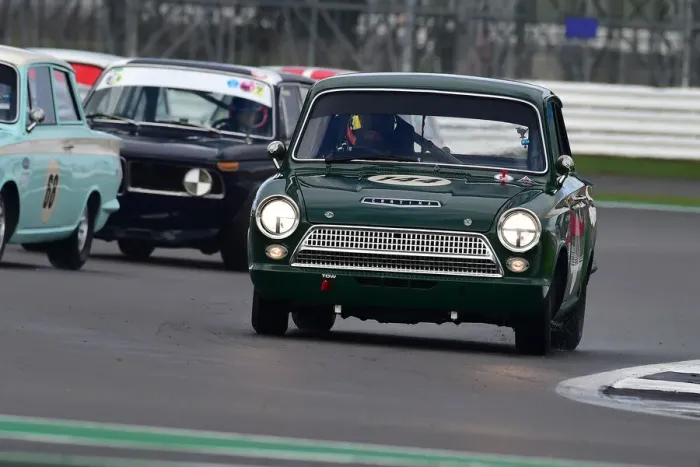 Framed Print : CM32 3338 David Dickenson, Lotus Ford Cortina Framed Print : CM32 3338 David Dickenson, Lotus Ford Cortina