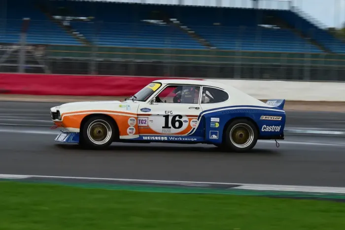 Framed Print : CM32 3430 Steve Dance, Ford Capri Framed Print : CM32 3430 Steve Dance, Ford Capri