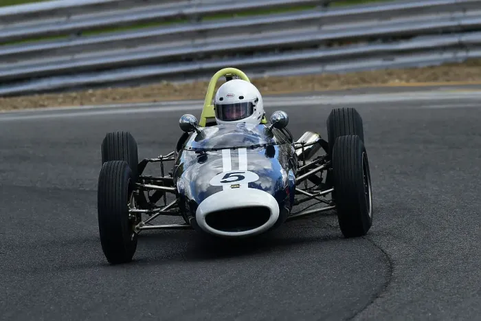 Framed Print : CM32 5022 Robin Longdon, Lola Mk5A Framed Print : CM32 5022 Robin Longdon, Lola Mk5A