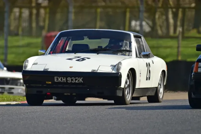 Framed Print : CM32 5300 Glynn Evans, Porsche 914-6