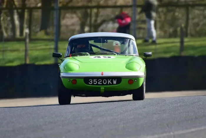 Framed Print : CM32 5312 Barry Ashdown, Lotus Elan S1