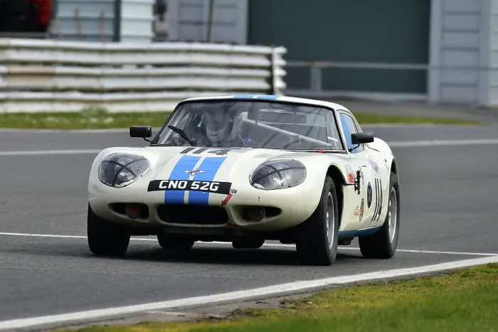 Framed Print : CM32 5545 Tim Reid, Marcos 1600 GT