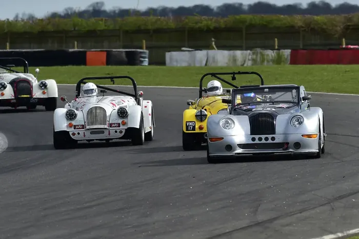 Framed Print : CM32 5970 Greg Parnell, Morgan Aero 8 GTN, John Richards, Morgan Plus 4 Clubsport