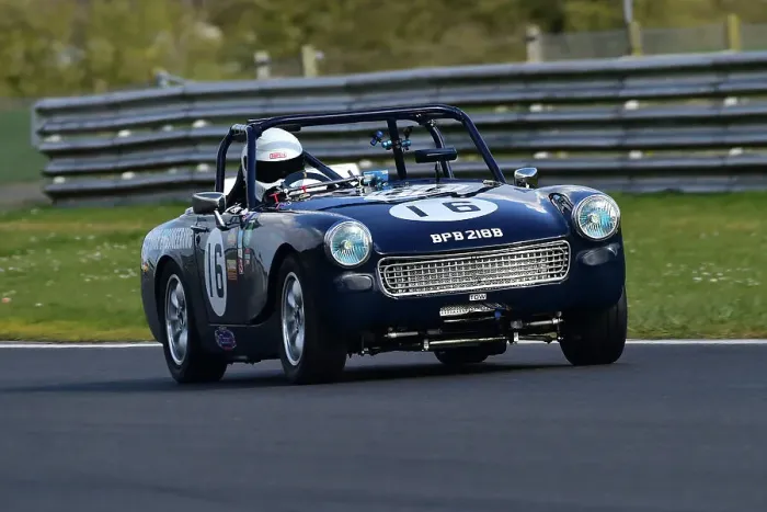 Framed Print : CM32 6107 Ian Staines, MG Midget