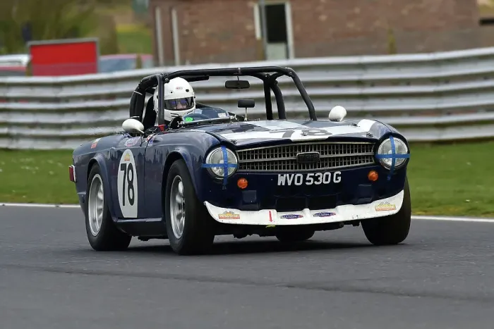 Framed Print : CM32 6191 David McDonald, Bailey Frost, Triumph TR6 Framed Print : CM32 6191 David McDonald, Bailey Frost, Triumph TR6