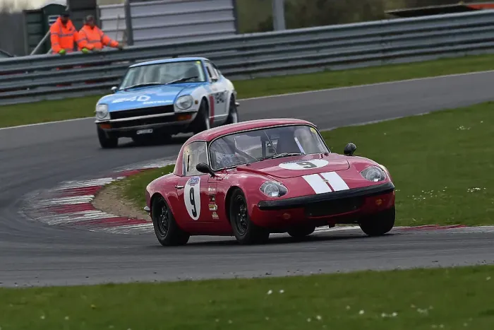 Framed Print : CM32 6201 Jamie Keevill, Lotus Elan S2