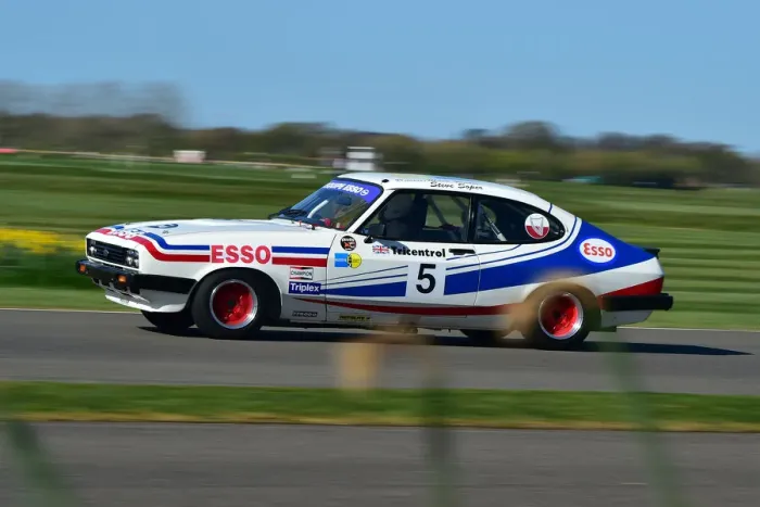Rights Managed : CM32 6445 Steve Soper, Mark Fowler, Ford Capri III 3 litre S Rights Managed : CM32 6445 Steve Soper, Mark Fowler, Ford Capri III 3 litre S