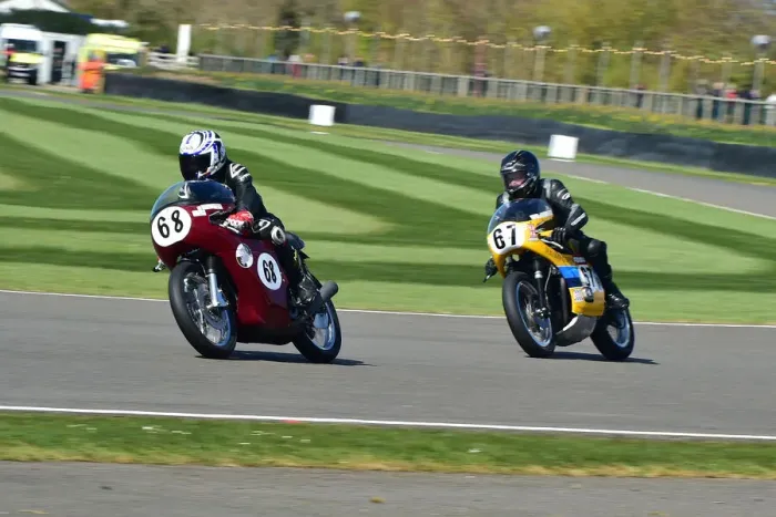 Rights Managed : CM32 6724 Michael Russell, Norton Manx Atlas, Gordon Russell, Hadleigh Honda Rights Managed : CM32 6724 Michael Russell, Norton Manx Atlas, Gordon Russell, Hadleigh Honda