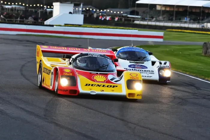 Rights Managed : CM32 7422 Porsche 956, Porsche 962 demonstration Rights Managed : CM32 7422 Porsche 956, Porsche 962 demonstration