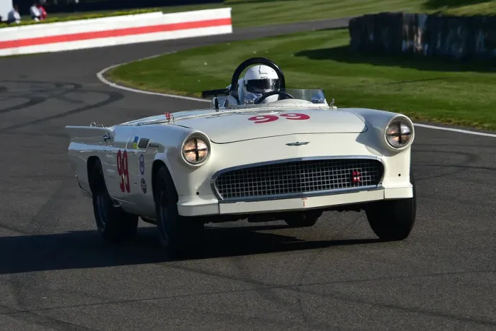 Rights Managed : CM32 7517 Bill Shepherd, Ford Thunderbird, Battlebird