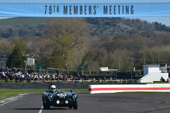 Rights Managed : CM32 7519 Martin Hunt, HWM Jaguar