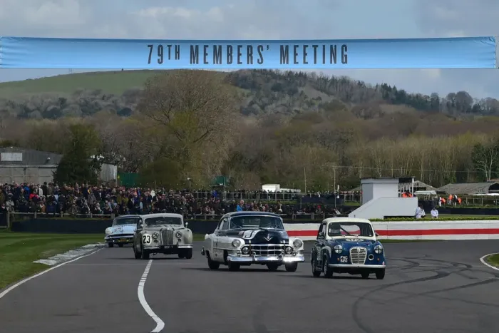 Rights Managed : CM32 7717 Rupert Mann, Austin A35, Derek Drinkwater, Cadillac Coupe, Graham Love, Jaguar MKVII Rights Managed : CM32 7717 Rupert Mann, Austin A35, Derek Drinkwater, Cadillac Coupe, Graham Love, Jaguar MKVII