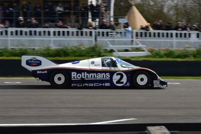 Rights Managed : CM32 7833 Porsche 956, Porsche 962 demonstration Rights Managed : CM32 7833 Porsche 956, Porsche 962 demonstration