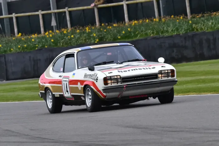Rights Managed : CM32 8257 John Spiers, Ford Capri Mk2 3 litre S Rights Managed : CM32 8257 John Spiers, Ford Capri Mk2 3 litre S