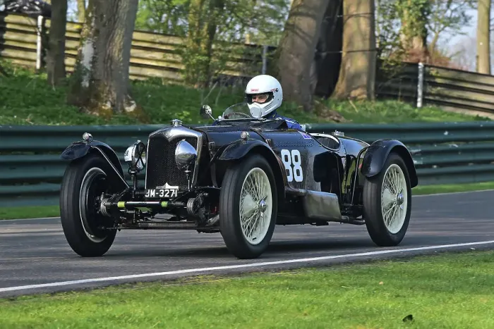 Framed Print : CM32 8732 Adam Moody, Riley TT Sprite