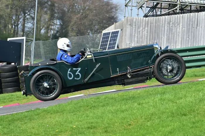 Framed Print : CM32 8961 Jim Bayliss, Frazer Nash TT replica