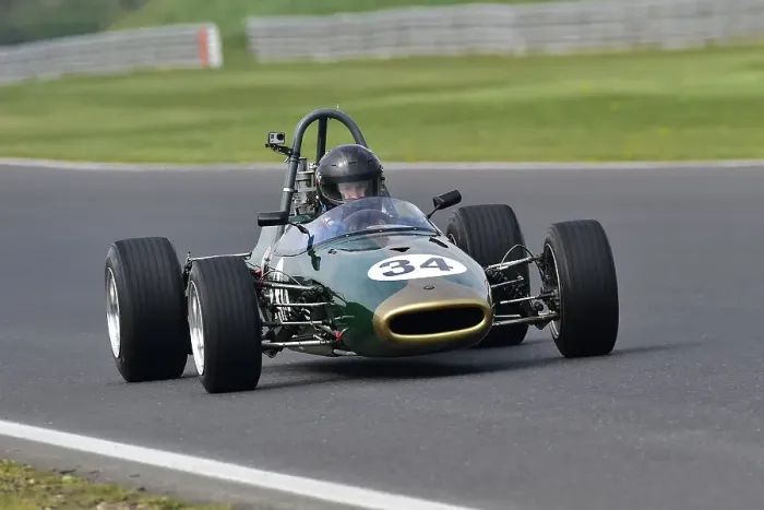 Framed Print : CM33 0063 Gil Duffy, Brabham BT21B