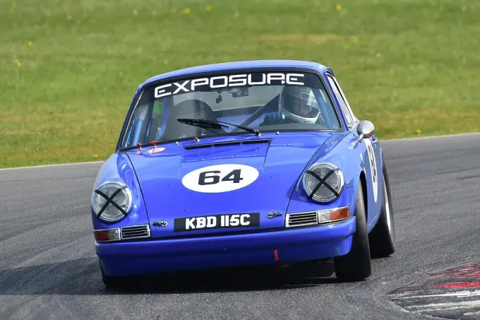 Framed Print : CM33 0379 Roger Sparrow, Morgan Sparrow, Porsche 911