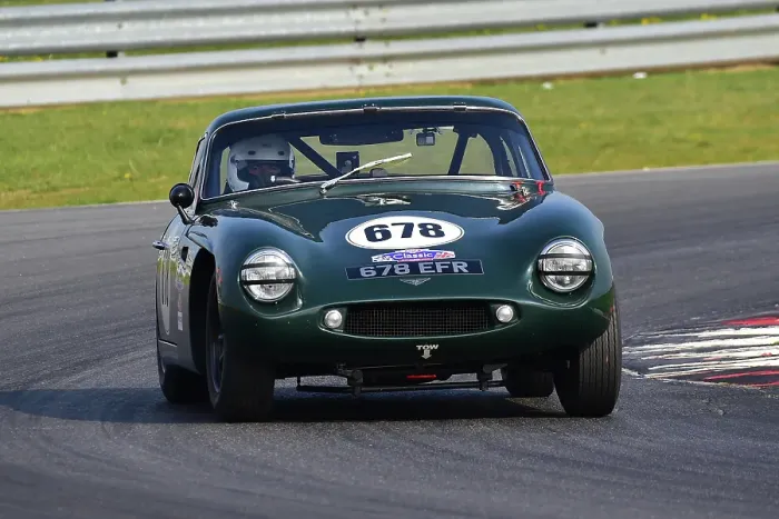 Framed Print : CM33 0772 Martin Stowe, TVR Grantura Mk3 Framed Print : CM33 0772 Martin Stowe, TVR Grantura Mk3