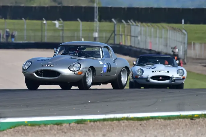 Framed Print : CM33 0878Jon Minshaw, Phil Keen, Jaguar E-Type Framed Print : CM33 0878Jon Minshaw, Phil Keen, Jaguar E-Type