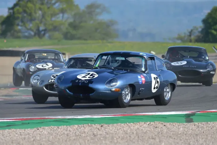 Framed Print : CM33 0935 John Burton, Nick Finburgh, Jaguar E-Type