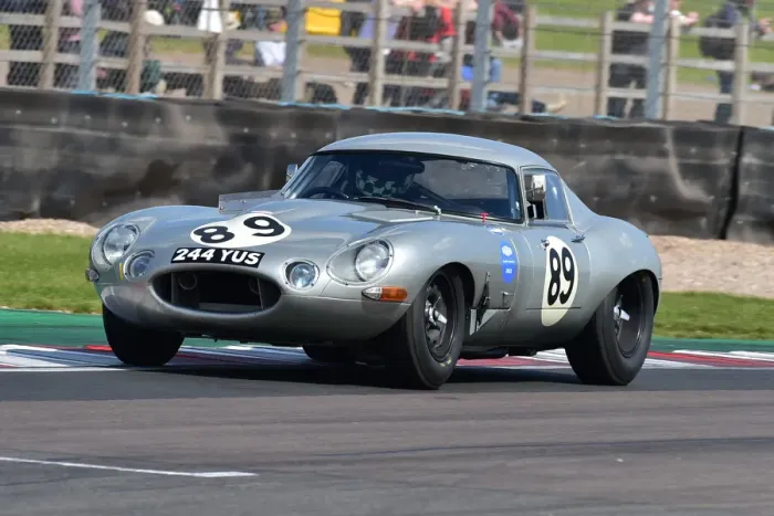 Framed Print : CM33 1410 Mike Wrigley, Matthew Wrigley, Jaguar E-Type