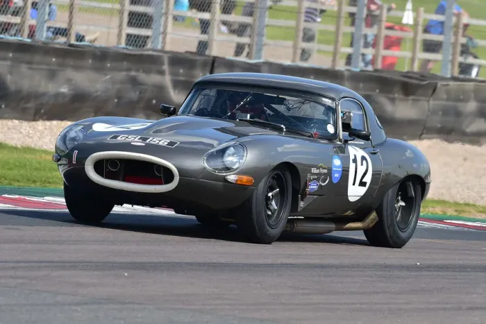 Framed Print : CM33 1413 Tony Best, Charlie Jones-Best, Jaguar E-Type semi-lightweight Framed Print : CM33 1413 Tony Best, Charlie Jones-Best, Jaguar E-Type semi-lightweight