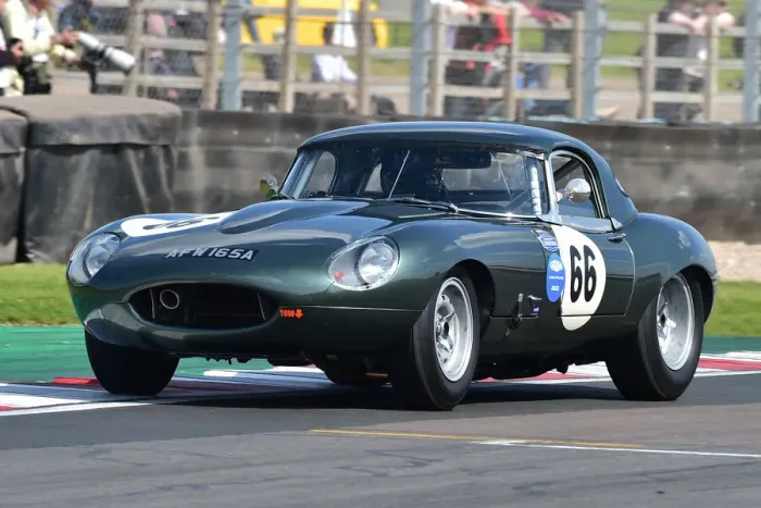 Framed Print : CM33 1421 Niall McFadden, Jaguar E-Type