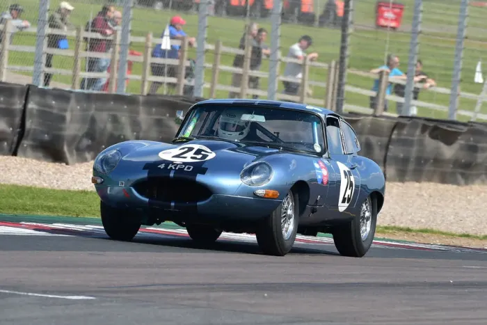 Framed Print : CM33 1428 John Burton, Nick Finburgh, Jaguar E-Type Framed Print : CM33 1428 John Burton, Nick Finburgh, Jaguar E-Type