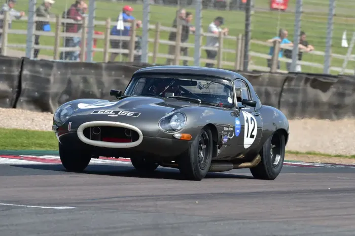 Framed Print : CM33 1429 Tony Best, Charlie Jones-Best, Jaguar E-Type semi-lightweight Framed Print : CM33 1429 Tony Best, Charlie Jones-Best, Jaguar E-Type semi-lightweight