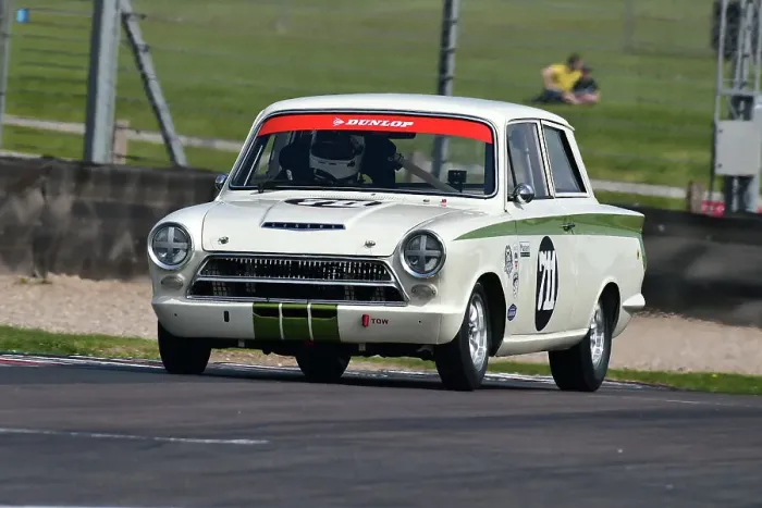 Framed Print : CM33 1471 Peter Smith, Guy Smith, Ford Lotus Cortina