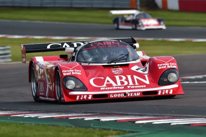 Framed Print : CM33 1529 Henry Pearman, Mark Sumpter, Porsche 962C