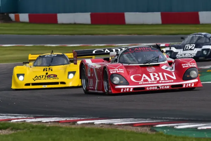 Framed Print : CM33 1543 Henry Pearman, Mark Sumpter, Porsche 962C, Mike Wrigley, Matthew Wrigley, Spice SE89P