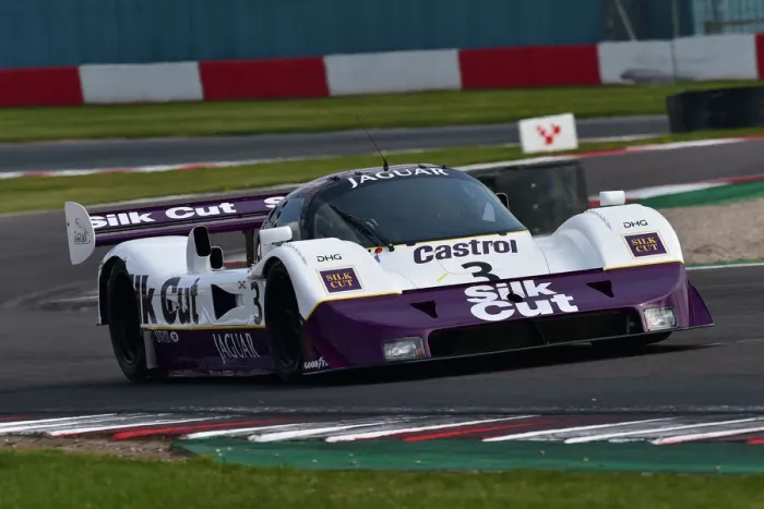 Framed Print : CM33 1547 Olivier Hart, Nicky Pastorelli, Jaguar XJR-11