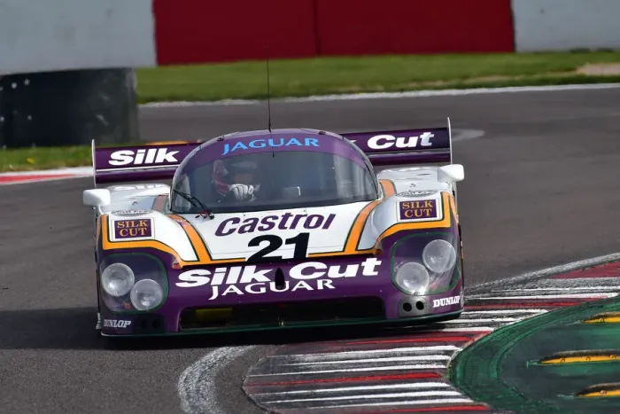 Framed Print : CM33 1579 Phil Keen, Jaguar XJR-9