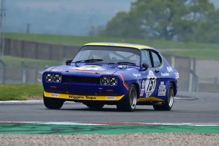 Framed Print : CM33 2026 Simon Evans, Joe Twyman, Ford Capri RS2600 Framed Print : CM33 2026 Simon Evans, Joe Twyman, Ford Capri RS2600