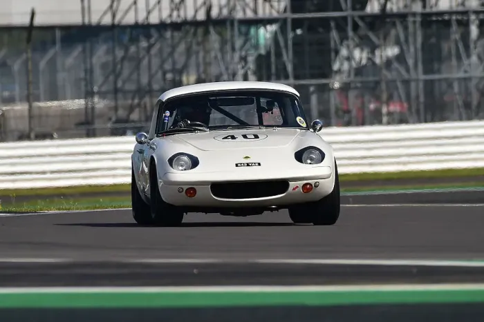 Framed Print : CM33 2496 Martin Rumble, Gregg Rumble, Lotus Elan