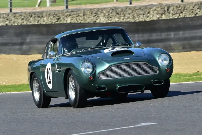 Framed Print : CM33 2698 Nikolaus Ditting, Sam Hancock, Aston Martin DB4GT