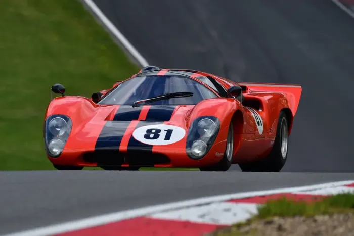 Framed Print : CM33 3231 Chris Beighton, Lola T70 MK3B