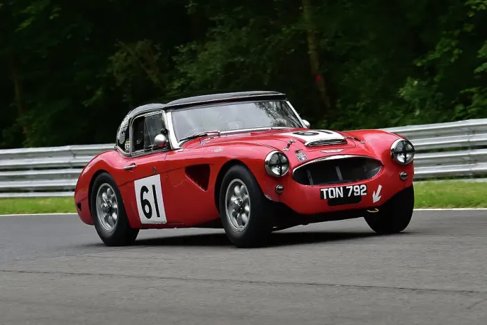 Framed Print : CM33 3770 Doug Muirhead, Austin Healey 100-6 Framed Print : CM33 3770 Doug Muirhead, Austin Healey 100-6