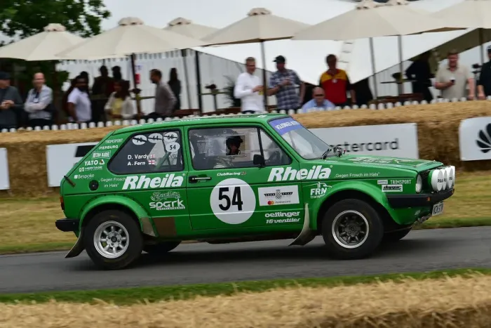Rights Managed : CM33 4331 David Vardy, VW Rhella Golf Gti Rights Managed : CM33 4331 David Vardy, VW Rhella Golf Gti