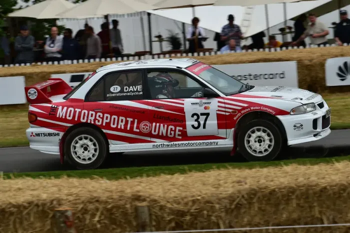 Rights Managed : CM33 4349 Dave Paveley, Mitsubishi Lancer Evo III
