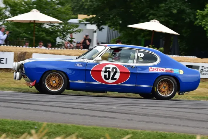 Rights Managed : CM33 4733 Steve Millen, Ford Cologne Capri Rights Managed : CM33 4733 Steve Millen, Ford Cologne Capri