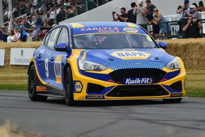 Rights Managed : CM33 4770 Lewis Selby, Ford Focus BTCC Rights Managed : CM33 4770 Lewis Selby, Ford Focus BTCC