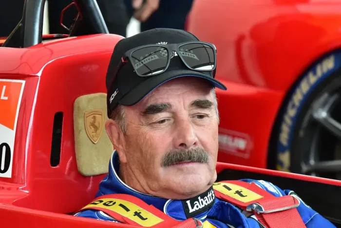 Rights Managed : CM33 4794 Nigel Mansell, Ferrari 639 Rights Managed : CM33 4794 Nigel Mansell, Ferrari 639